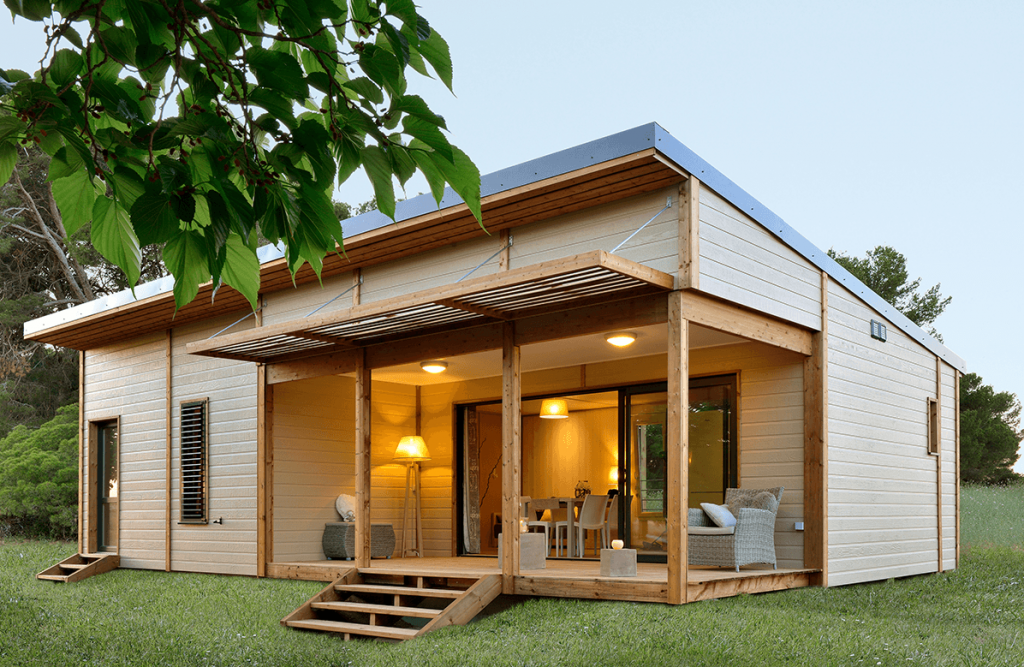 Chalet en bois habitable 50 m2 - Maison Bois Eco